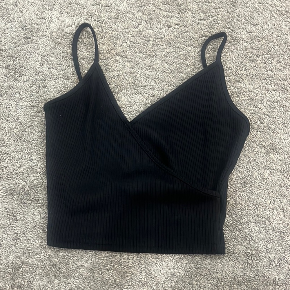 Shein Black Crop Top